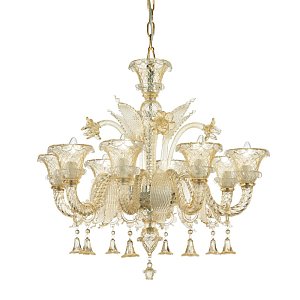 Подвесная люстра Ideal Lux Antonietta SP8 Ambra 137384