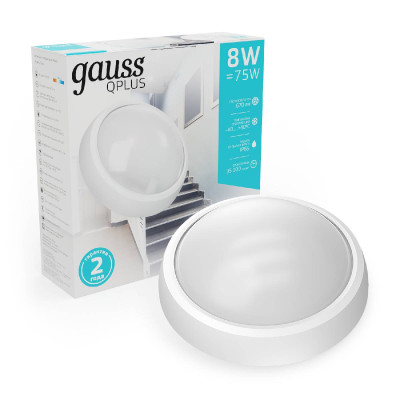 Уличный светодиодный светильник Gauss 141411208 619₽