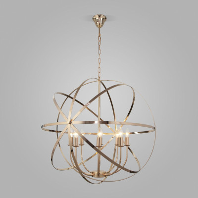 Подвесная люстра Eurosvet Santi 601398 золото 23100₽