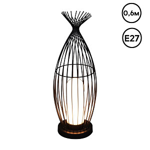 Ландшафтный светильник Reluce 09981-0.7-001JH 0.6M E27 BK RLOS