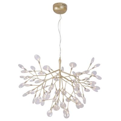 Подвесная люстра Crystal Lux Evita SP63 GoldTransparent 73500₽