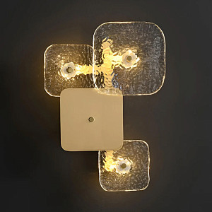 Настенный светильник Delight Wall lamp MT9050-3W brass
