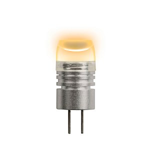 Лампа светодиодная (05857) Uniel G4 0,8W прозрачная LED-JC-12/0,8W/YELLOW/G4