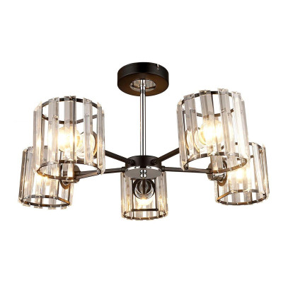 Люстра на штанге IMEX MD4057-5-S BKCH 4190₽