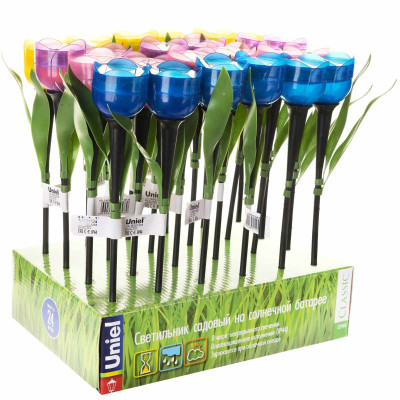 Светильник на солнечных батареях UL-00004275 Uniel Promo USL-C-651PT305 Tulip Set 24 124₽