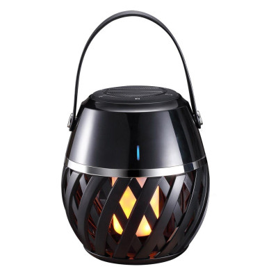 Переносной светодиодный фонарь UL-00006768 Uniel аккумуляторный ULD-R201 LEDFlame Black 1400₽