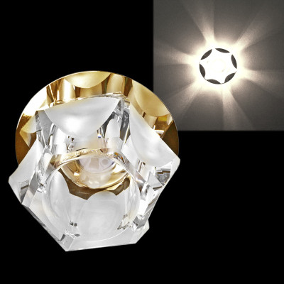 Встраиваемый светильник Reluce Sneha 7018H G9 GDWT 230₽