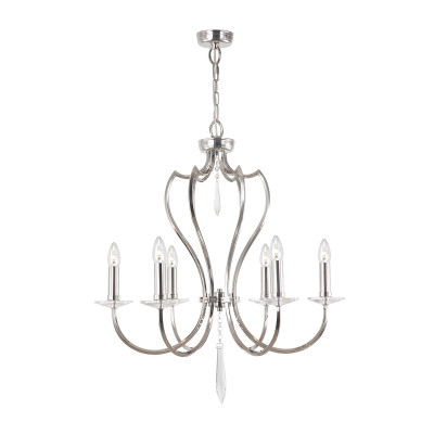 Подвесная люстра Elstead Lighting Pimlico PM6-PN 88815₽
