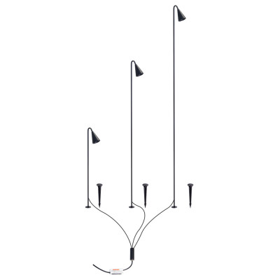 Ландшафтный светильник Arte Lamp Muliphein A1084PA-3BK 10890₽