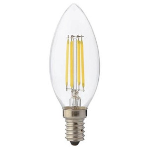 Лампа светодиодная филаментная Horoz E14 6W 2700К 001-013-0006 HRZ01000340