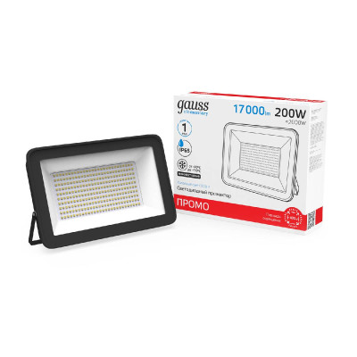 Прожектор Gauss Elementary 613100200P 5150₽