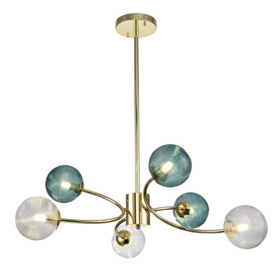 Люстра на штанге Indigo Selva 110326R Gold V000296 21490₽