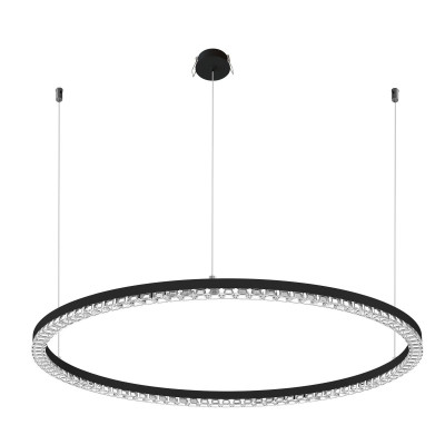 Подвесная люстра Arlight SP-DIAMOND-R650-36W Warm3000 BK 45 deg 230V TRIAC 054473 33070₽