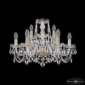 Подвесная люстра Bohemia Ivele Crystal 1402/6+3/195 G