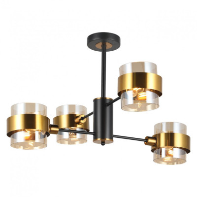 Люстра на штанге IMEX MD51891-4-S-BKGBR 4870₽