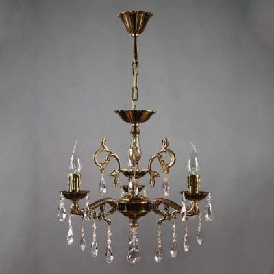 Подвесная люстра Ambiente Leon 21283 PB Tear Drop 77486₽