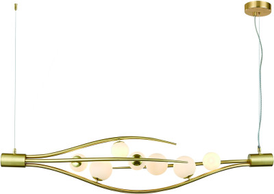 Подвесная люстра Indigo Flusso 110257P Gold V000231 28730₽