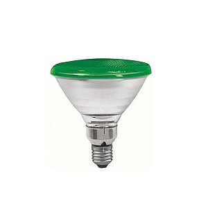 Лампа накаливания рефлекторная Paulmann PAR38 Е27 80W конус зеленый 27283