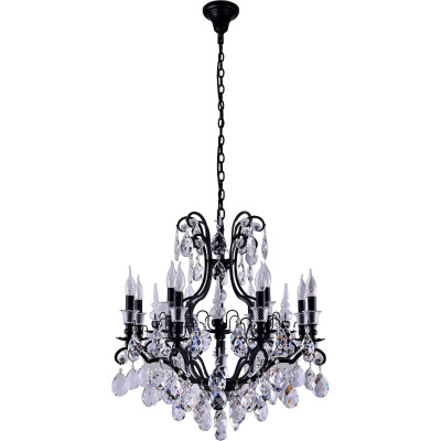 Подвесная люстра Crystal Lux Magnifico SP19 BlackTransparent 347900₽