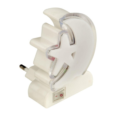 Настенный светодиодный светильник 10314 Uniel DTL-301-Месяц со звездочкойRGB4LED05W 96₽