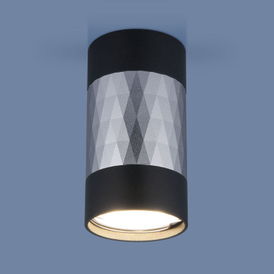 Накладной светильник Elektrostandard DLN110 GU10 черныйсеребро 254₽