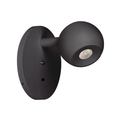 Настенный светильник Arlight SP-OTTORI-WALL-CHARGE-6W Warm3000 BK 30 deg 230V USB-C IP20 Металл 058480 8777₽