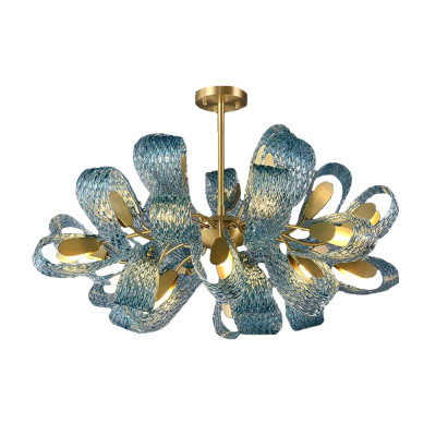 Люстра на штанге Milosh Tendence Madison 0905CL-18GD 68140₽