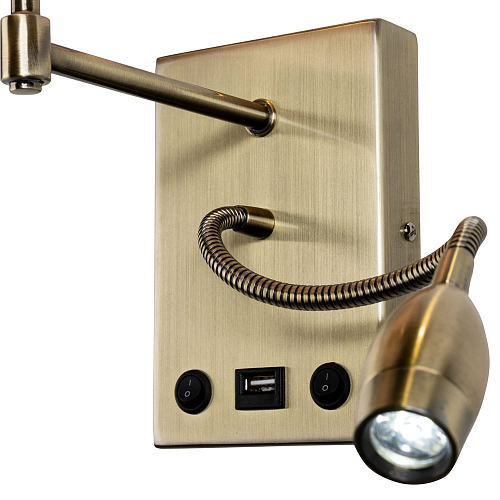 Бра Arte Lamp ELBA A2581AP-2AB - купить в Москве по выгодной цене ...