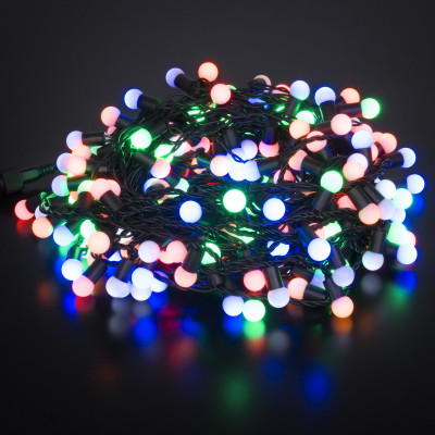 Светодиодная нить Eurosvet 400-104 мульти с эффектом мерцания 20м IP65 3280₽