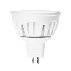 Лампа светодиодная (08146) Uniel GU5.3 7W 4500K JCDR матовая LED-JCDR-7W/NW/GU5.3/FR ALM01WH