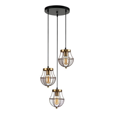 Подвесная люстра Indigo Pallo 100113P Gold V000189 6600₽