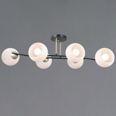 Потолочная люстра Illumico IL0798-6CSQ-25 BK AB TRENTO 13600₽