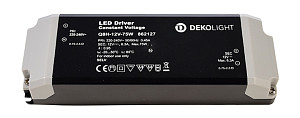 Блок питания Deko-Light Eingangsspannung 75Вт 220-240В IP20 862127