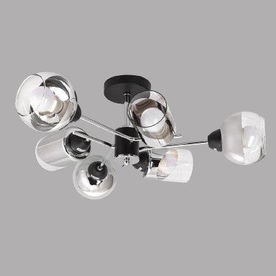 Люстра на штанге IMEX MD8243-6-S-BKCH 4390₽