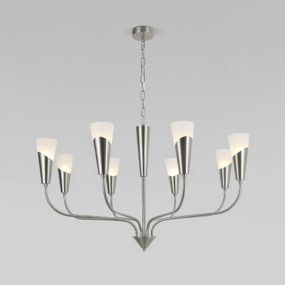 Подвесная люстра Eurosvet 601678 никель a068285 21400₽