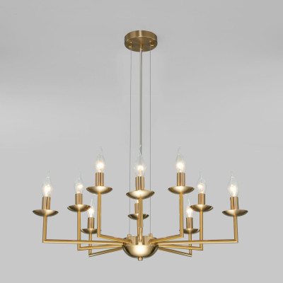 Подвесная люстра Eurosvet Cariso 6015010 латунь 5620₽