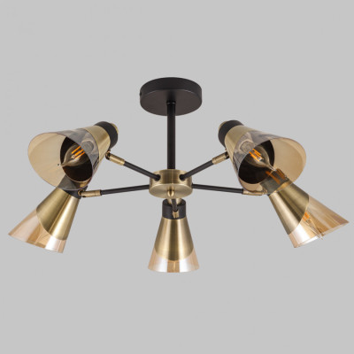 Люстра на штанге IMEX MD51902-5-S-BKAB 4090₽