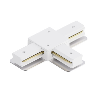 Коннектор Т-образный для однофазного шинопровода накладногоподвесного арт R45-05 R45-07 Apeyron 09-184 225₽