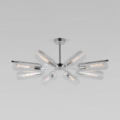 Люстра на штанге Eurosvet Trompeta 701448 хром a060901 18600₽