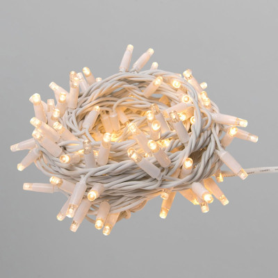 Гирлянда без вилки статическое свечение соединяемая Uniel ULD-F90PRO S10M-100SWK WW UL-00013242 1552₽