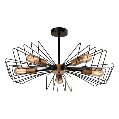 Люстра на штанге Lussole Loft Durham LSP-8796 7625₽