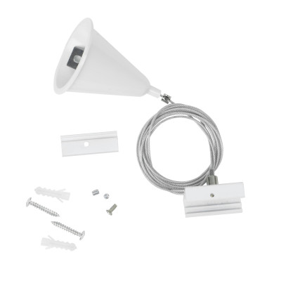 Набор для подвесного монтажа шинопроводов Uniel UFB-H41 WHITE 1 POLYBAG UL-00010400 439₽