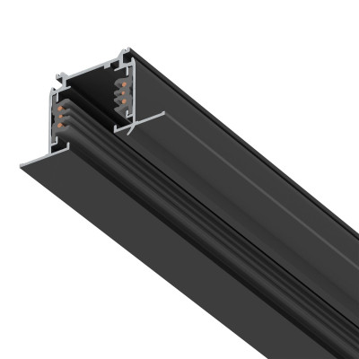 Шинопровод шестиконтактный встраиваемый трехфазный со стыковочными пазами круглые медные жилы 3м Lightstar QuattroDALI 503038-R-DALI 13179₽