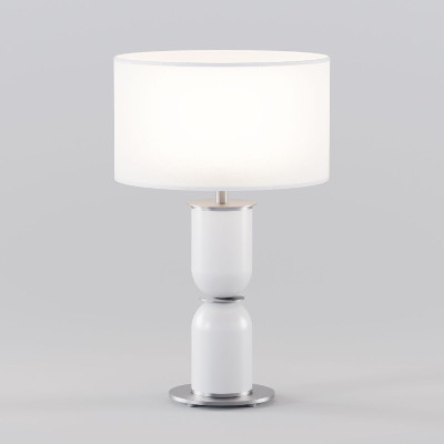 Настольная лампа Eurosvet Caprera 011531 никель a063870 13500₽