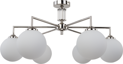 Потолочная люстра Kutek Mood Artu Glass ART-PL-6 N G 125183₽