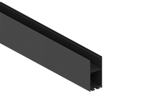 Накладной алюминиевый профиль Donel DN18515RAL9005