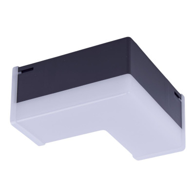 Модульный светильник L-образный Uniel ULO-N11L-8W4000K90D IP40 BLACK UL-00013273 1000₽