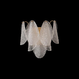 Настенный светильник Crystal Lux EMILIA AP2 BRASS