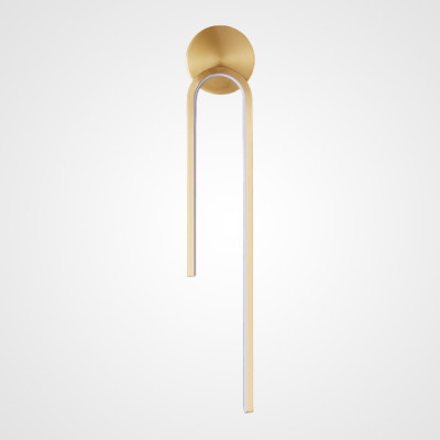 Настенный светильник Imperiumloft Wiki Wall Brass 227112-23