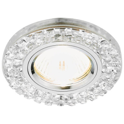 Встраиваемый светильник Ambrella Light Crystal K8060 CH S 238₽